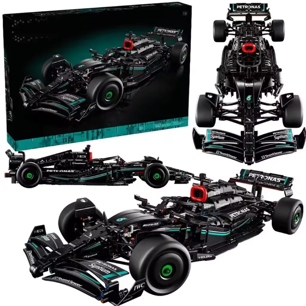 1642 Pieces Technical Speed Race F1 W14 E Performance Car Building Blocks 42171 Assembled Building Bricks Vehicle Toy Adult Boy