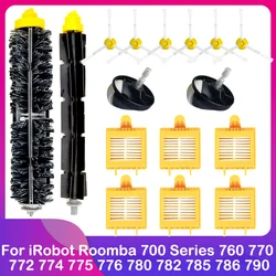 Per iRobot Roomba Serie 700 770 780 790 772 774 775 776 760 782 785 786 Spazzola Laterale Filtro Hepa Principale Ruota Accessori di Ricambio