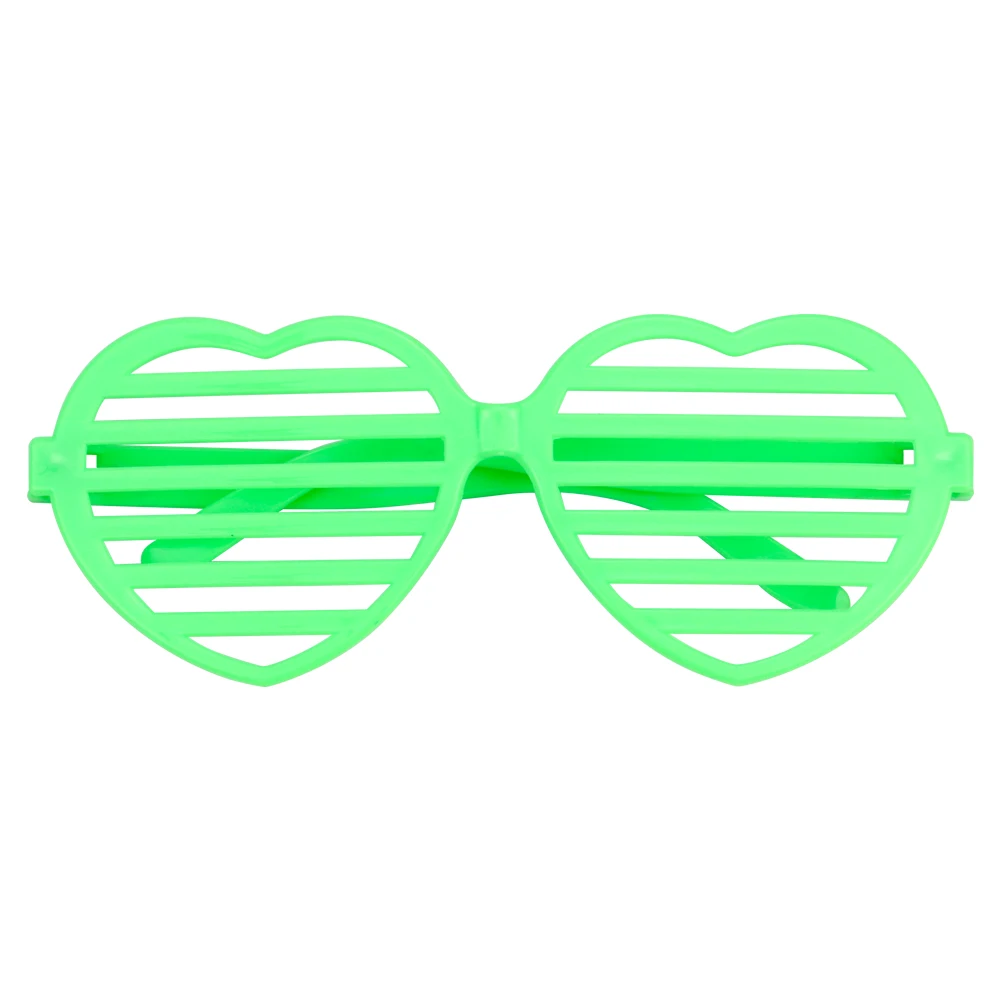 Neon Farbe Shutter Brille 80er Jahre Party geschlitzte Sonnenbrille Kinder Geschenk Erwachsene Rock Pop Star Disco Dress-up 90er Jahre Retro Party liefert – Detail 6
