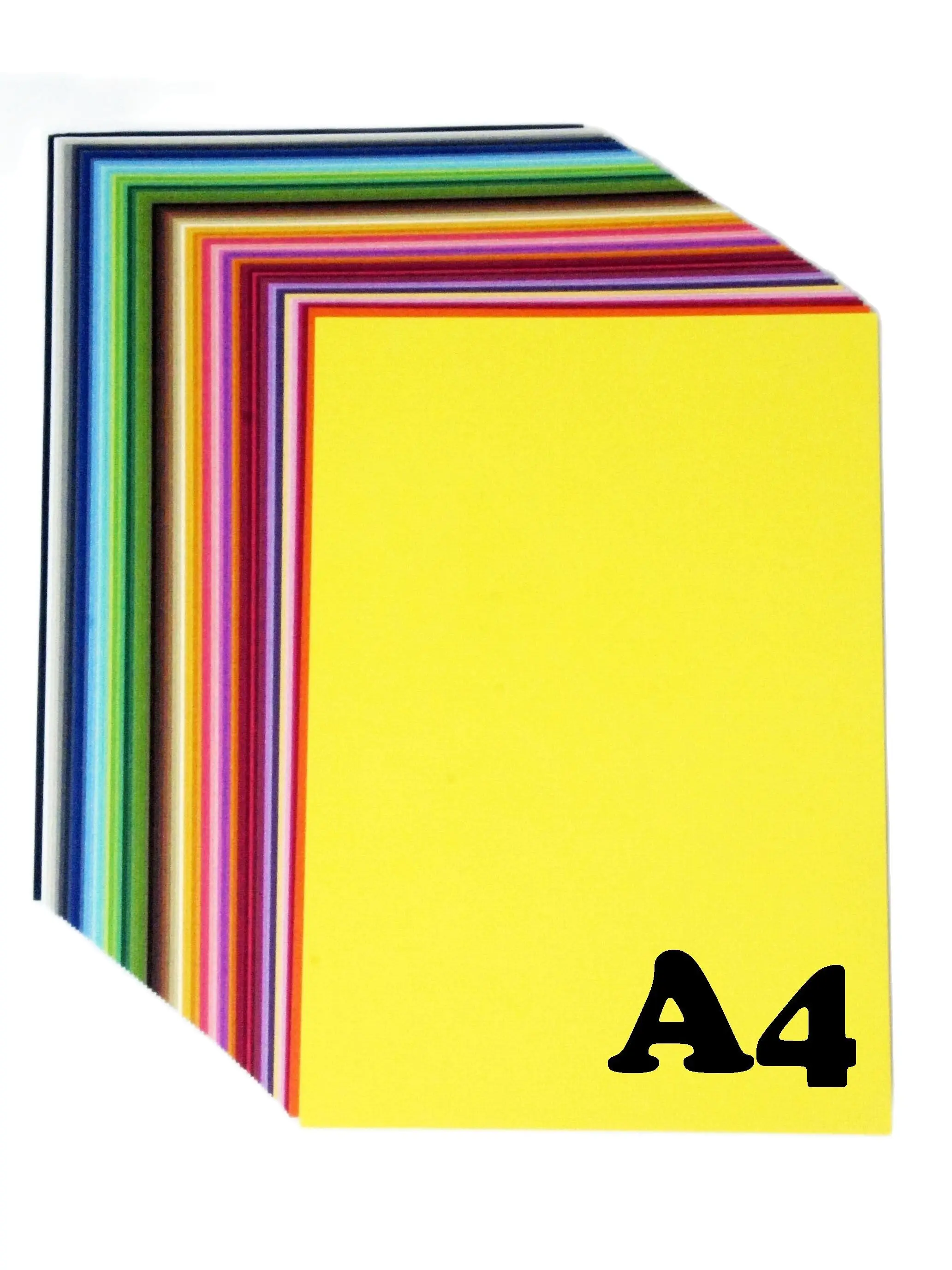 A4 Textured Cardstock 216gsm PK75 Premium Coloured Paper Dye Based Cardboard For DIY Crafts, Card Making, Scrapbooking