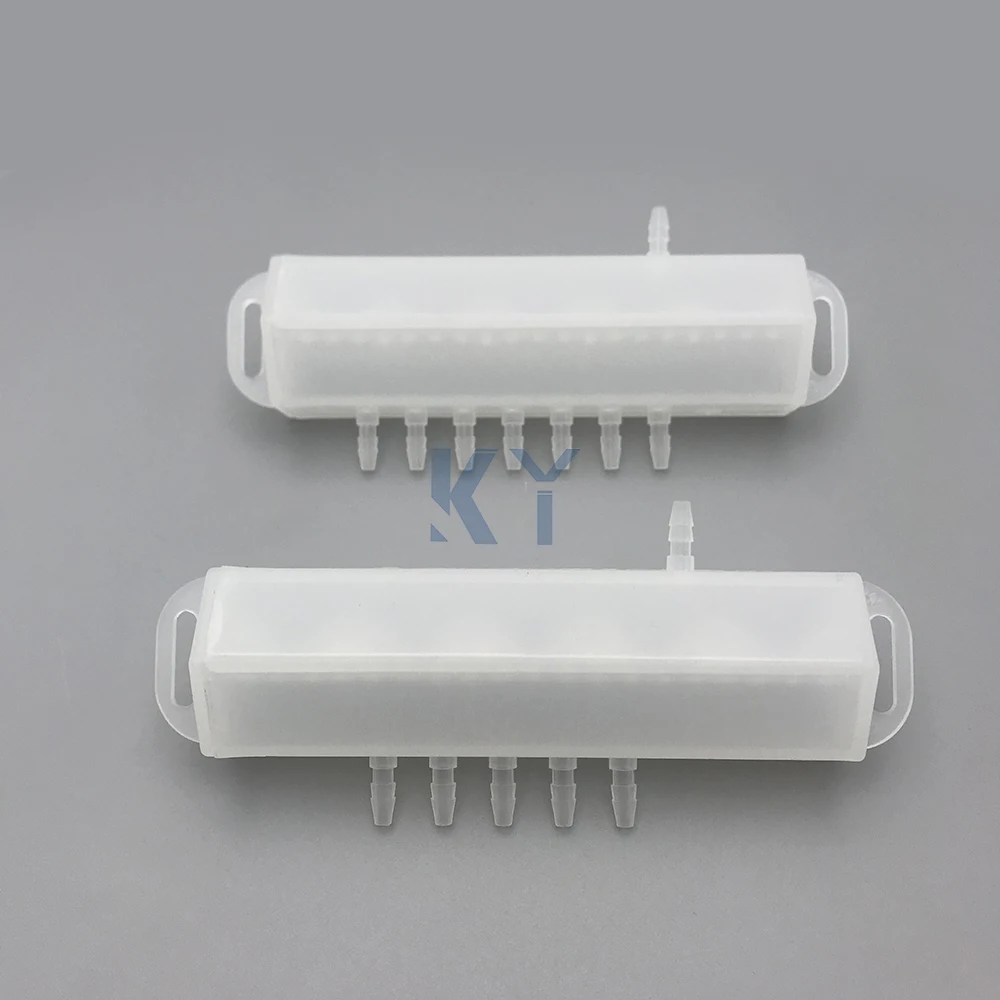 XP600/4720 I3200 Printhead DTF DTG L1800 White Shunt Printer Ink Circulation Splitter Filter Buffer Bottle