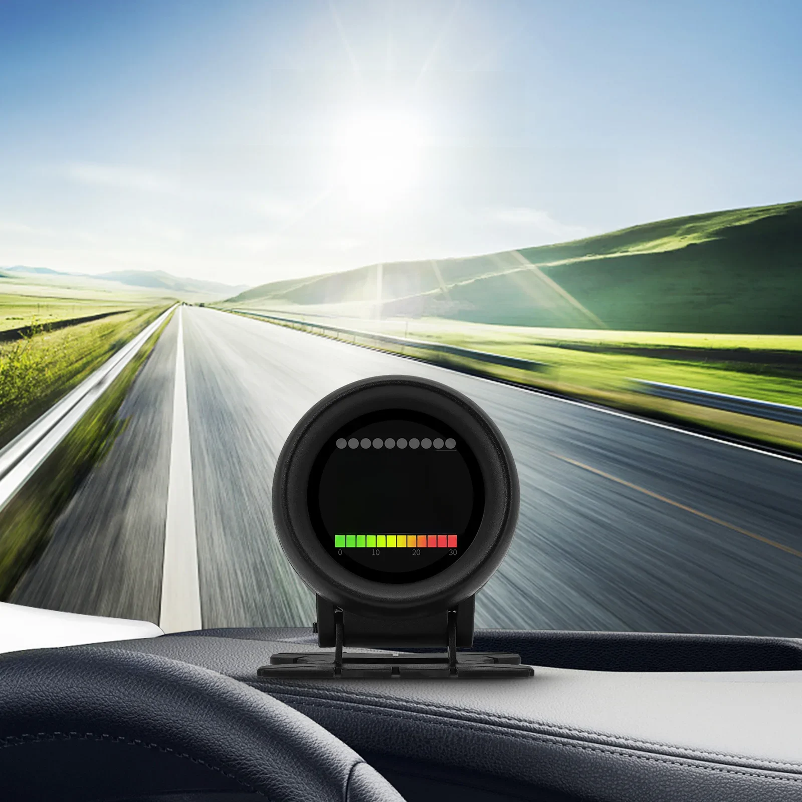 A205 affichage tête haute ordinateur de bord affichage Obd2 vitesse consommation de carburant jauge de température compteur multifonction numérique intelligent