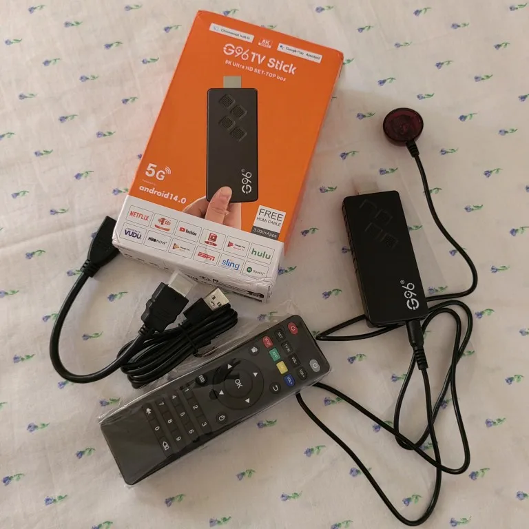 Mortal Android14 4K 1080P HDMI Compatible ATV Mini TV Stick Q2 Wifi6 BT5.0 Allwinner H313 Google Voice Media Player Smart TV Box photo review