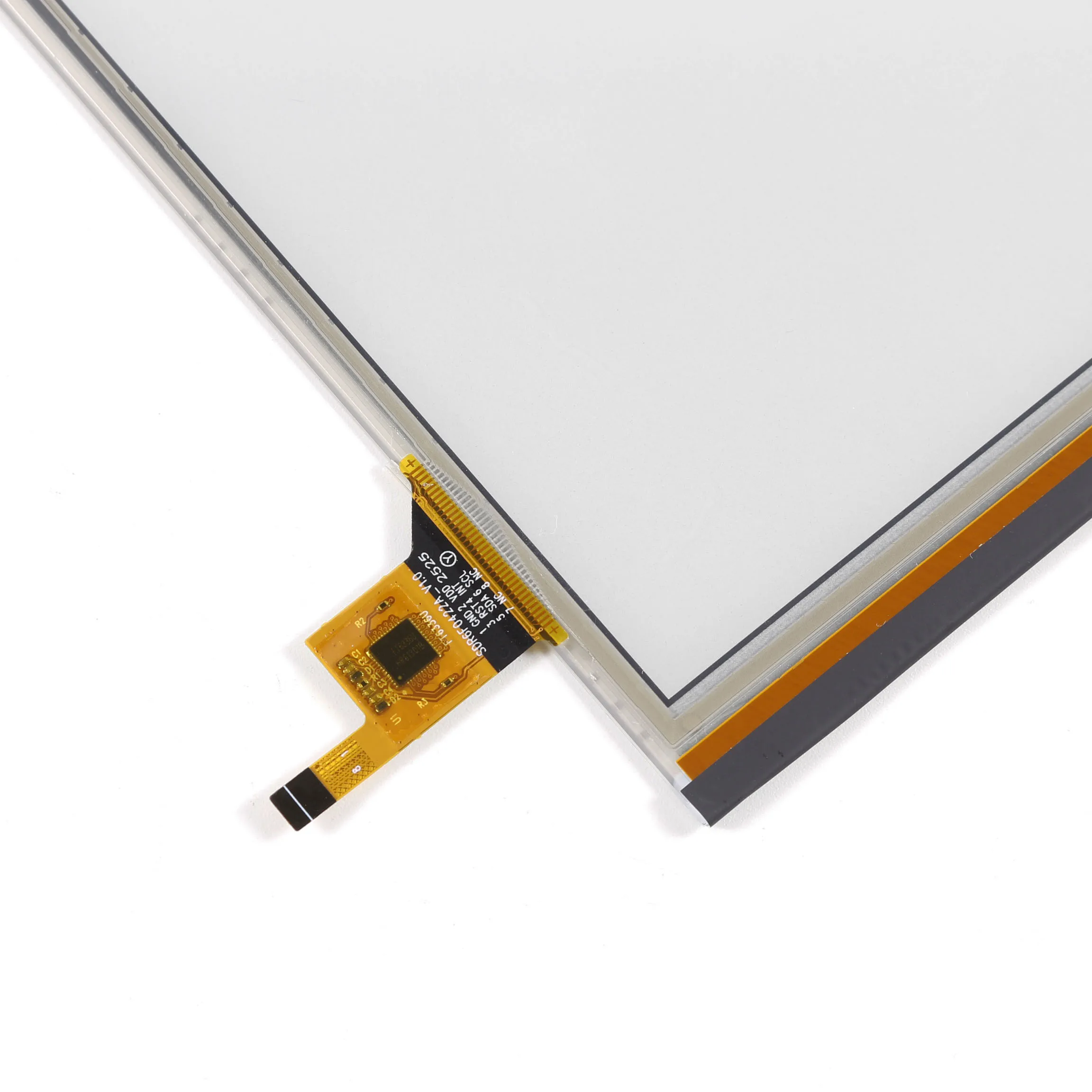 Novo 6 polegadas eink 1024x758 com luz de fundo com tela sensível ao toque para pocketbook pb618 básico lux 4 e-book leitor display