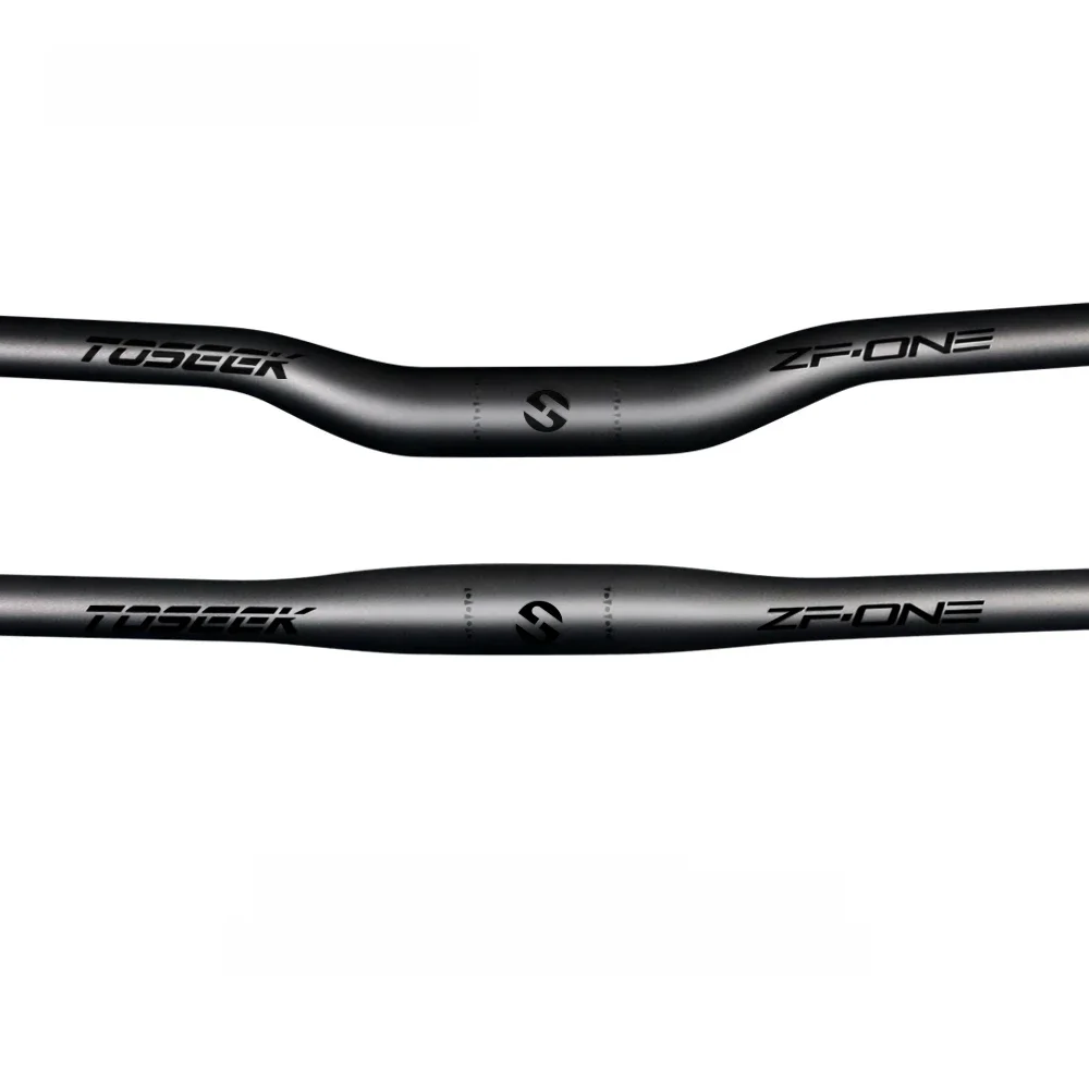 AliExpress TOSEEK ZF-ONE Mtb Carbon Handlebar Bicycle Handlebar 31.8*580-720/740/760mm Matt Black Handlebars For Mountain Bike Accessories
