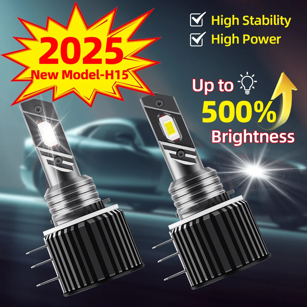 

Super Decoding Light Hi beam Direct Insertion HeadLight Front Light Bulbs H15 20000LM For Mercedes-Benz GLA180 2015-2017