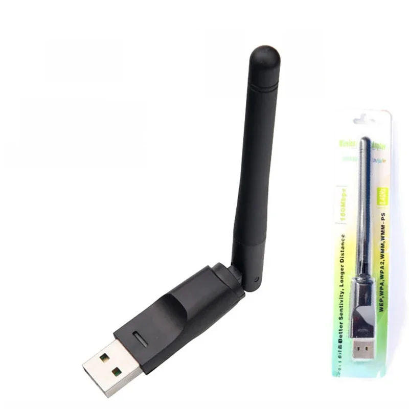 Carte réseau sans fil MT7601, 150Mbps, Mini adaptateur WiFi USB, récepteur Wifi sans fil LAN, antenne Dongle 802.11 b/g/n pour PC Windows