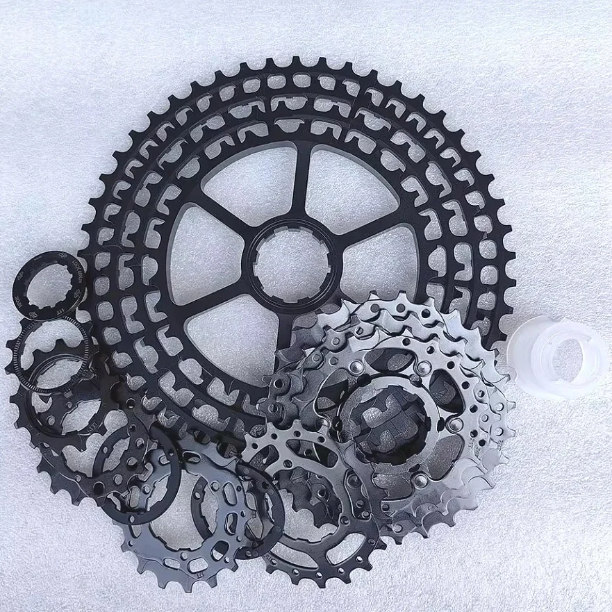AliExpress nfox Mtb 12 Speed Cassette Chain 50t 52t HG M9000 M8000 Bicycle Parts CNC Black Freewheel Mountain Outdoor Cycling Bike Component