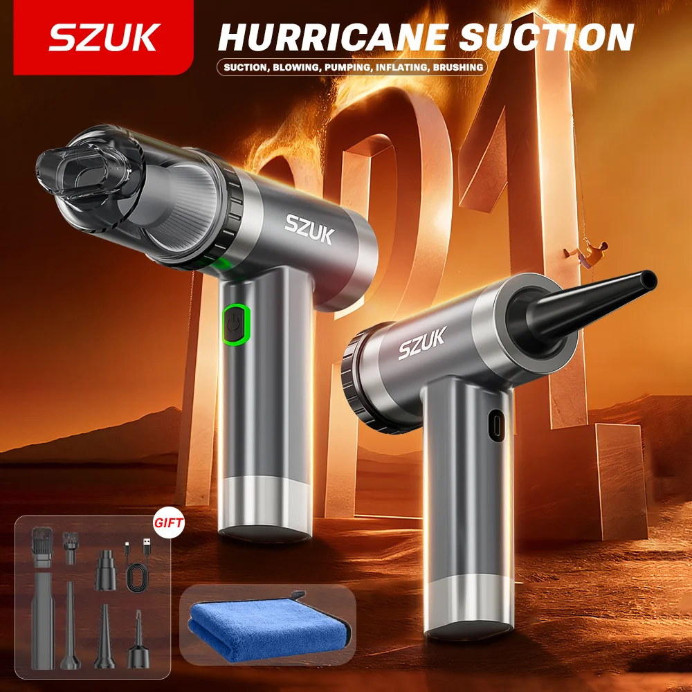 Outdoor Power Vacuum - SZUK NEW Mini Turbo Fan Electric