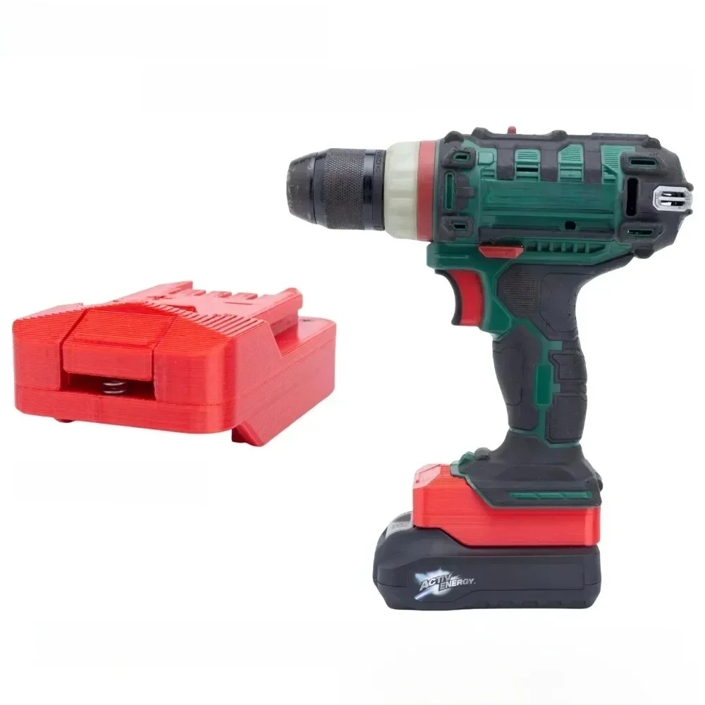 Akku-Adapter/Konverter für Aldi Ferrex Active Energy 20 V Li-Ionen-Akku zum Lidl Parkside X20V TEAM Akku-Werkzeug