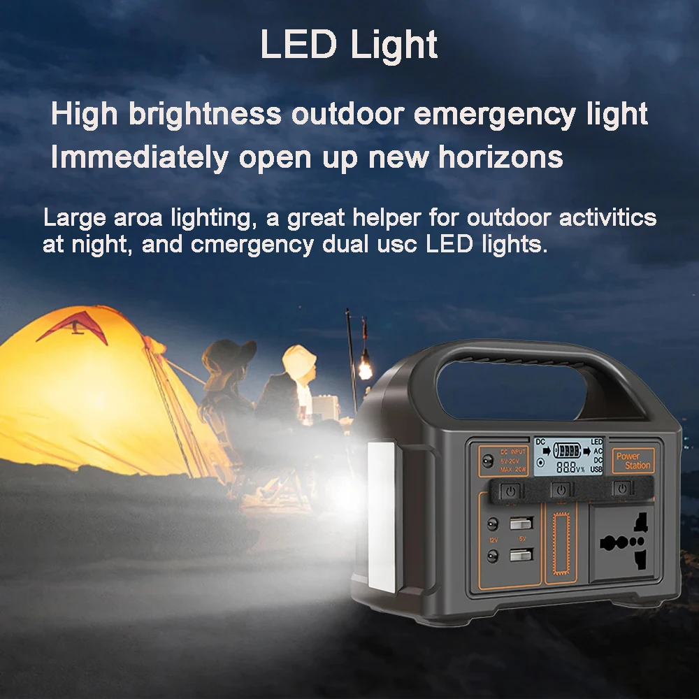 Gaiaray 100 واط محطة توليد الطاقة المحمولة مولد الطاقة الشمسية 76.8Wh LiFePO4 محطة شحن التخييم 220 فولت/110 فولت بنك الطاقة المتنقل في الهواء الطلق #5