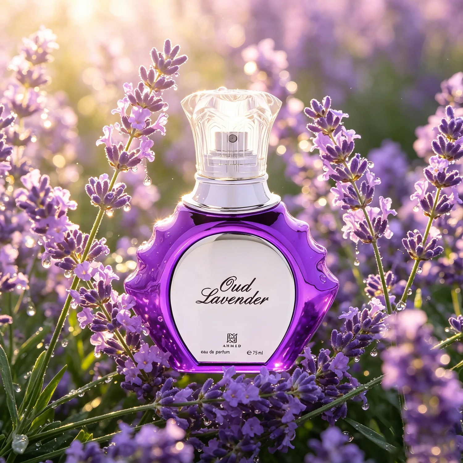Fragrance Perfume In Dubai - AHMED Oudh Lavender 75 ML EDP