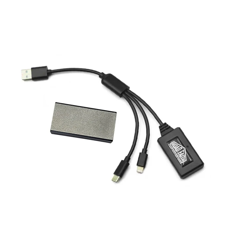 Road Faith For 2019-up Harley 117 CVO Road Glide Indian Honda Gold Wing Wired Carplay Adapter Auto Paired Bluetooth CarPlay