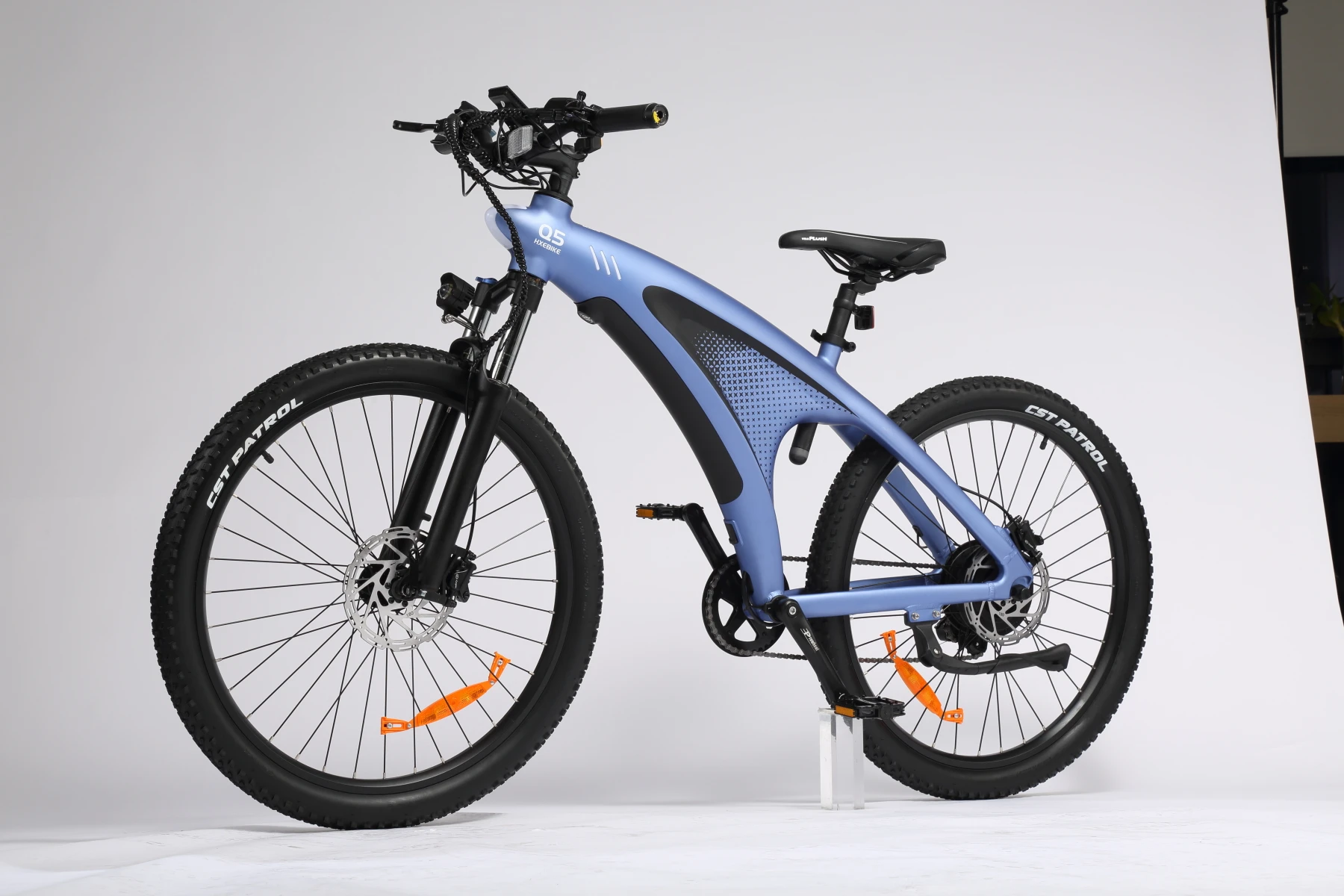 HX Q5 Erwachsenen-E-Bikes Elektrofahrrad 48V20AH E-Bikes Elektrisches Dirt Bike Elektrofahrrad 85N.M Mountain E-Bike 27,5'*2,25' Offroad-Reifen – Detail 3
