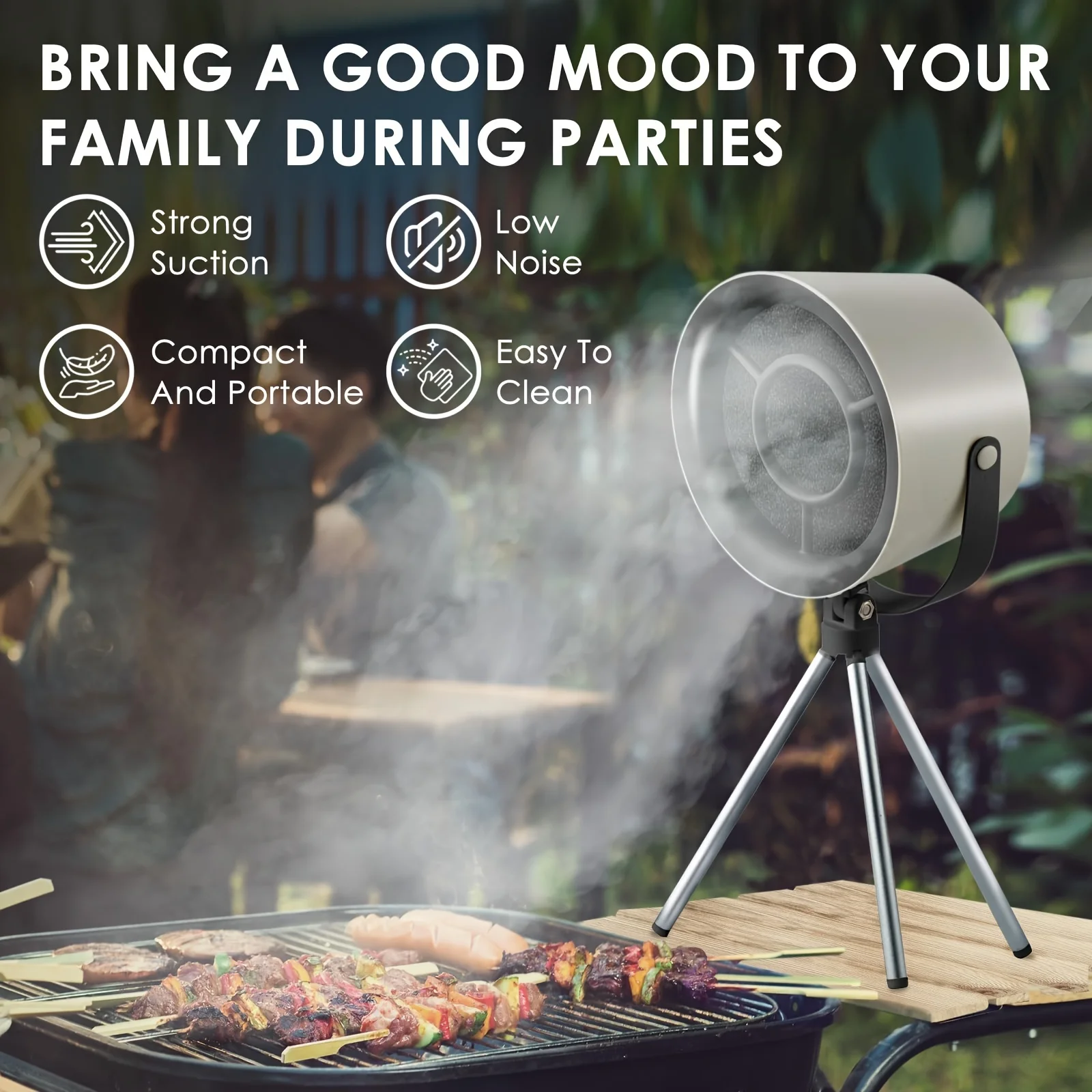 جديد USB سطح المكتب شفاطات المحمولة USB بالطاقة مروحة العادم المطبخ الصغيرة هود النازع الشواء كبير شفط طباخ هود