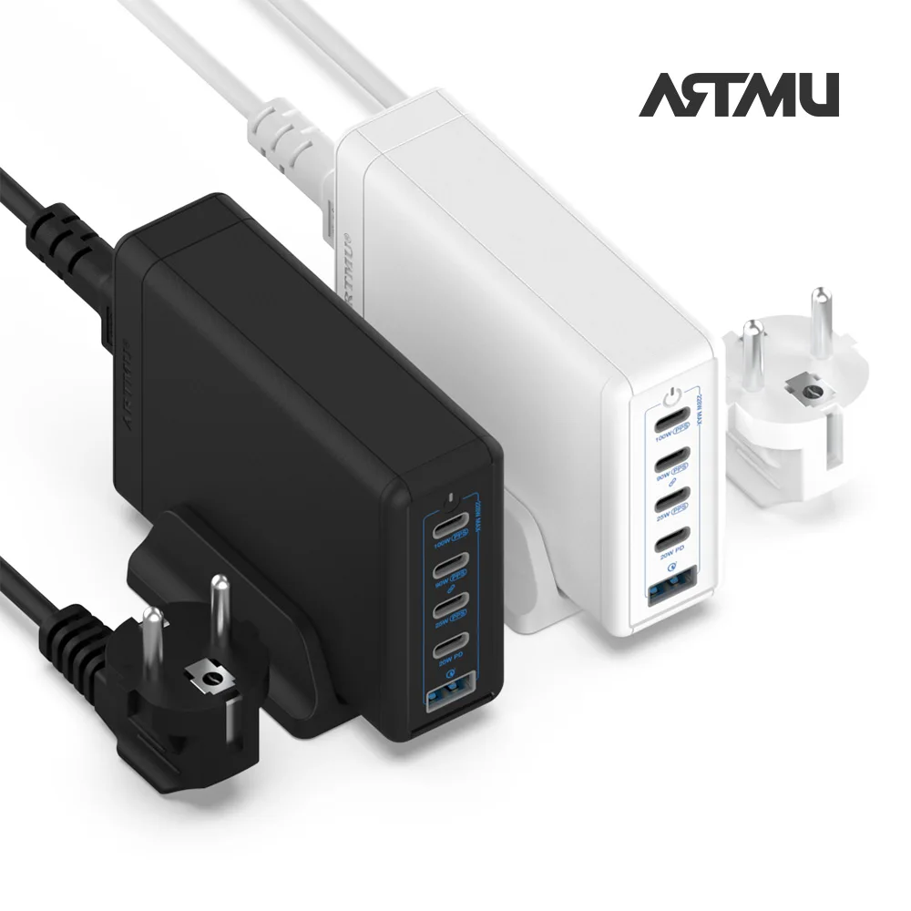 Artmu USB PD 228W PPS GaN ground multi super fast charger GE510