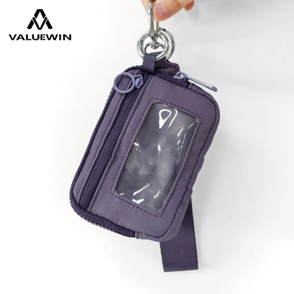 

Women Cute Small Pouch Mini Wallet with Clear ID Window, Makeup Cosmetic Bag,Card Holder Bag for Purse,Toiletry Zipper Pouch