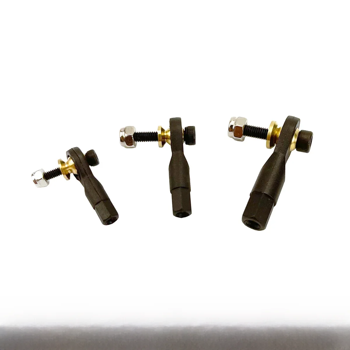 10Pcs M2 M 2,5 M3 Nylon Metall Kugelgelenk Link mit Schraube Baugruppen Satz Stange Ende für RC