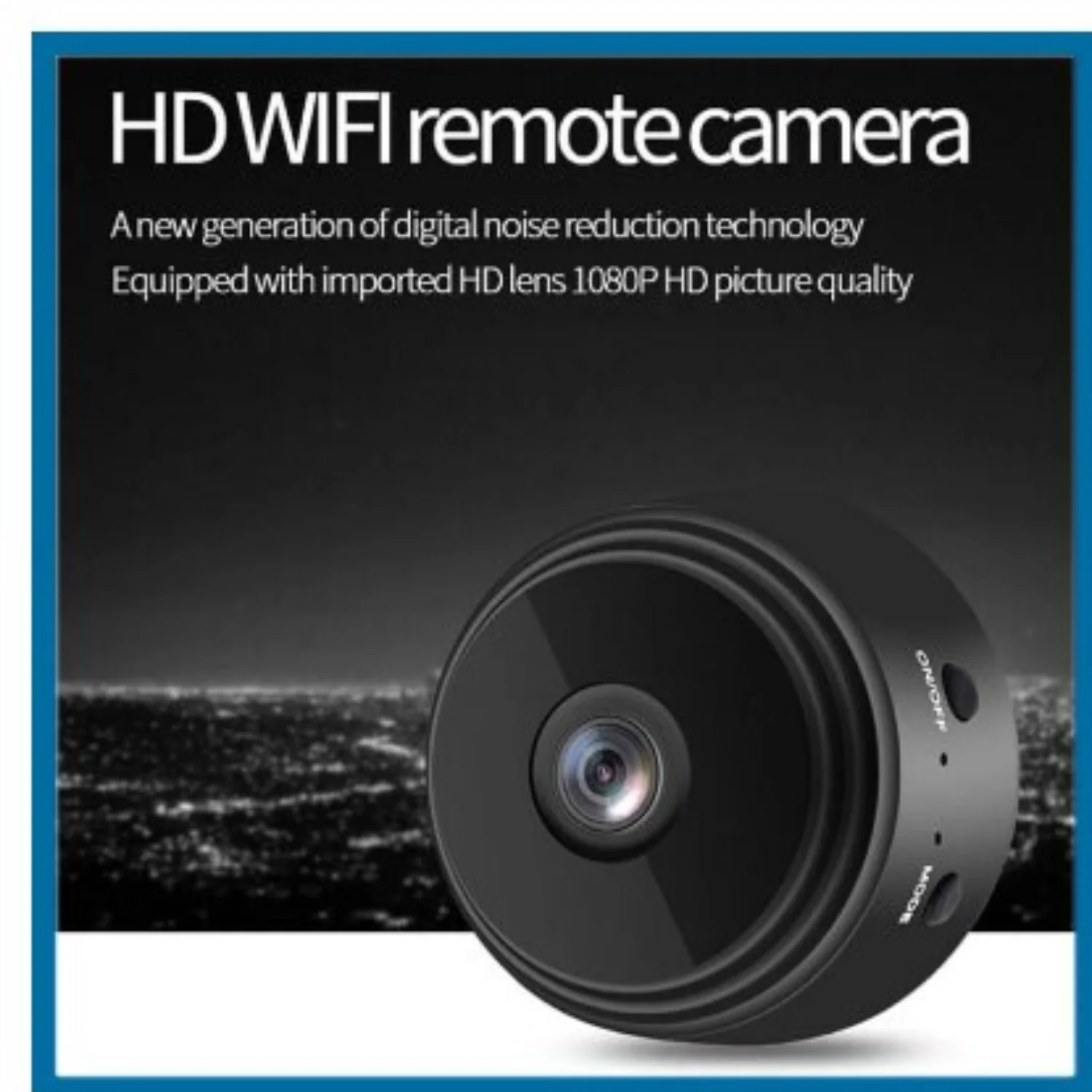 Camera A9 Visão noturna HD Mini Wifi Câmera Hd 720 P Night Vision Sem Fio Vigilância