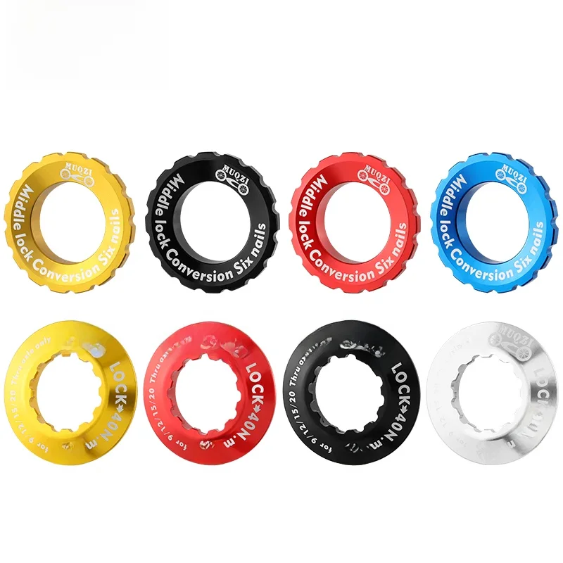 AliExpress MUQZI 2PCS Centerlock Lock Ring  MTB Road Bike Front 9 12 15mm Rear 9 12 15 20mm Hub Thru Axle Cover