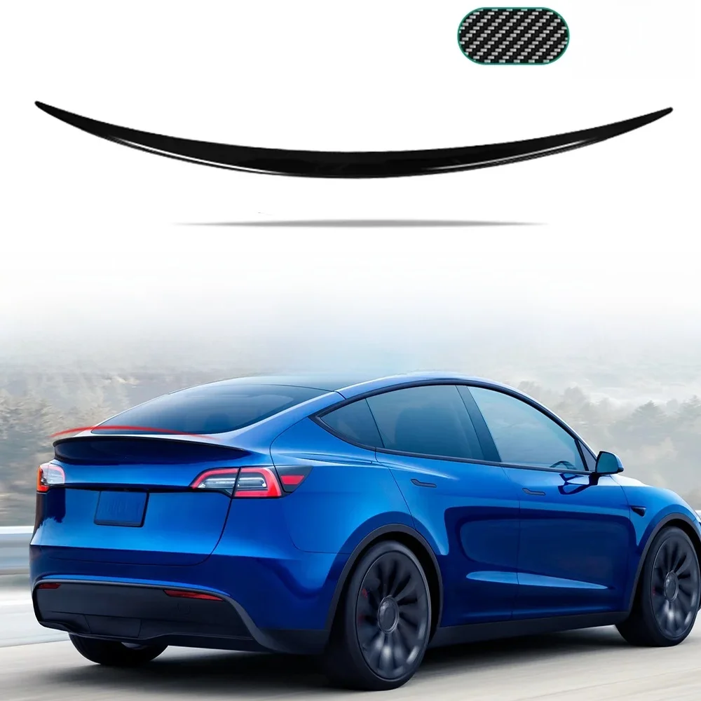 Samochodowy spojler tylnego bagażnika Splitter Wing Tail Trunk Lip Body Kits Tuning dla Tesla Model Y 2016 2017 2018 2019 2020 2021 2022 2023 — zdjęcie 2