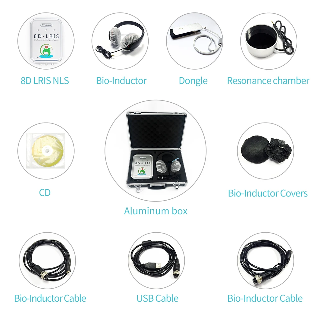 2026 New 8d 9d Body Chakras & Auras Health Analyzer Bioresonance Diagnostic Vega Test Machine