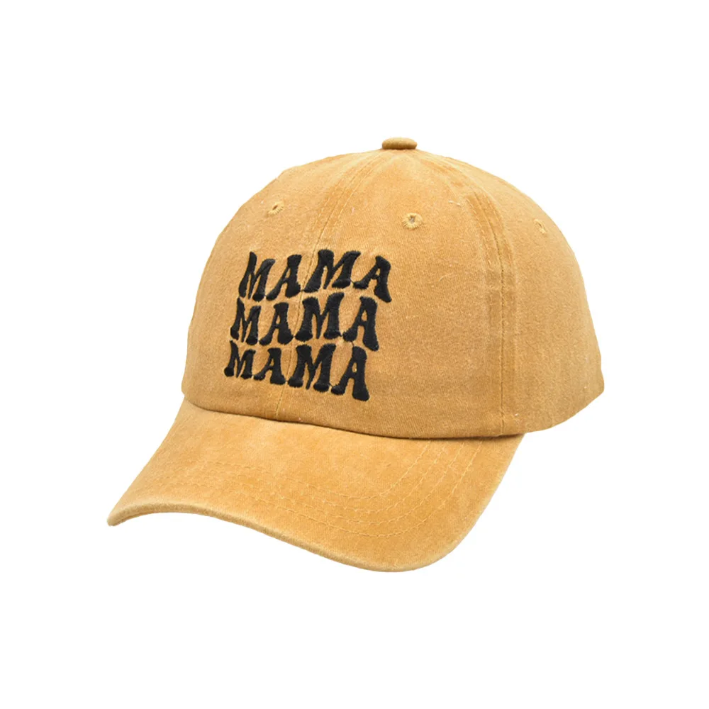 

Бейсболка MAMA с вышивкой в винтажном стиле с ремешком, унисекс, дизайн для всех сезонов, активного отдыха и повседневной повседневной одежды