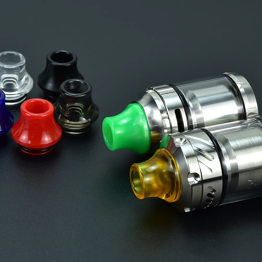 Wolfcoolvape Phong Cách 810 Nhỏ Giọt Đầu 510 Nhỏ Giọt Đầu Chất Liệu Nhựa Cho Zeus X Rta Taifun Gt5 Rta Thả V1.5 Rda