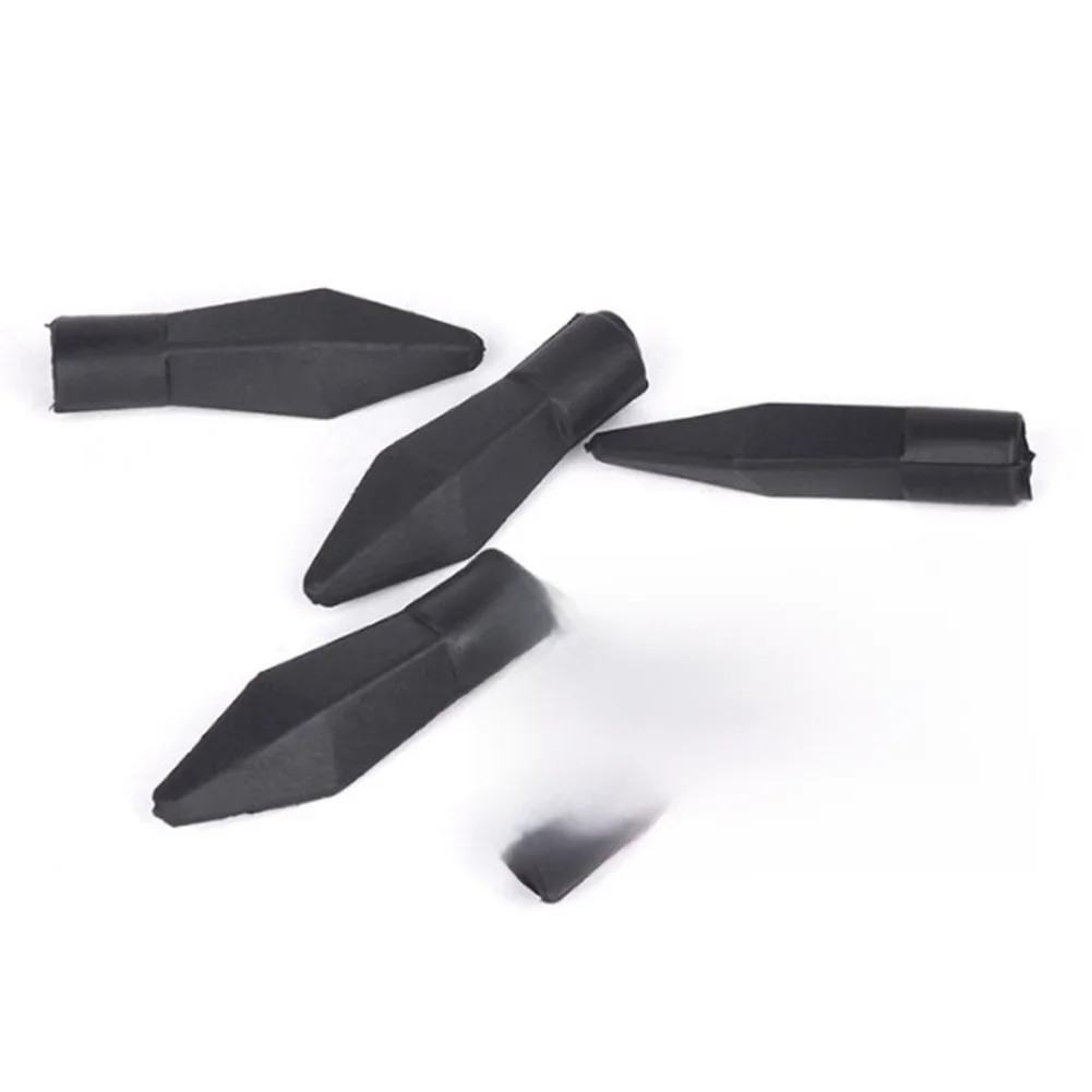 Flèches de tir à l'arc en caoutchouc souple, 7mm 8mm, 12 pièces, pointes de tir à l'arc, pour la pratique du jeu
