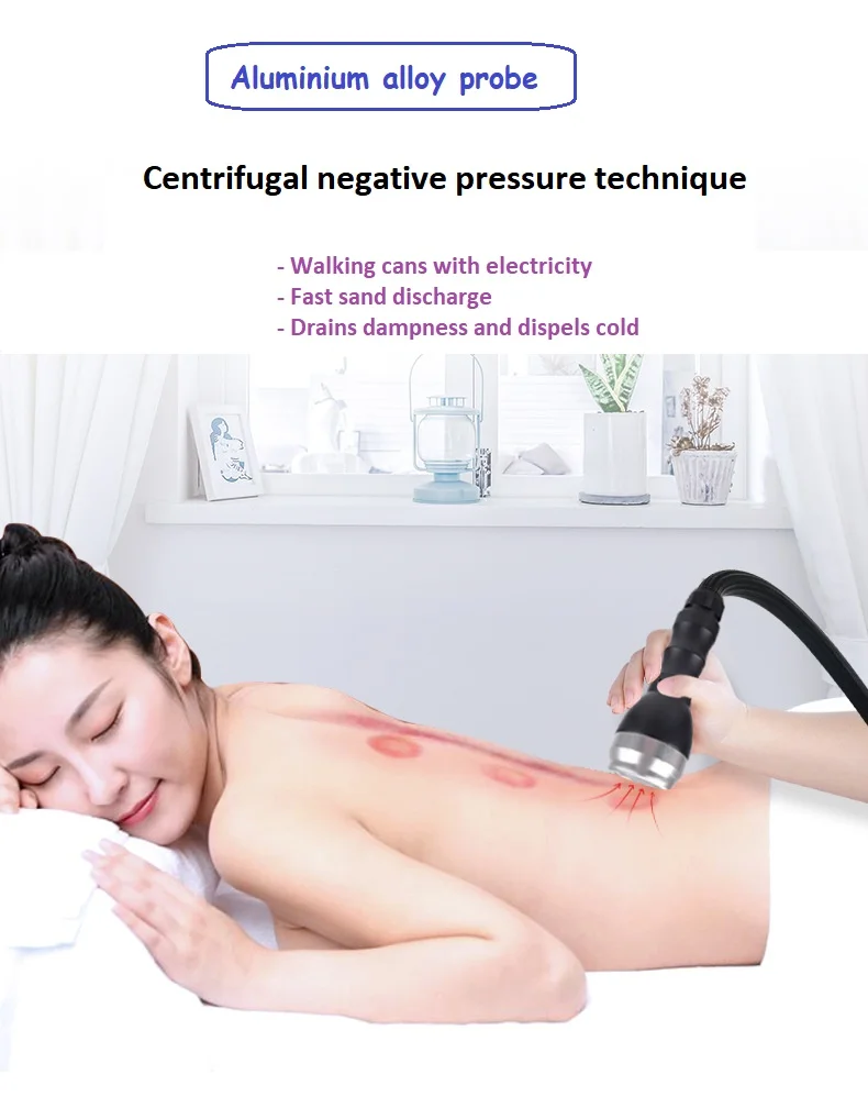 Traditional Chinese Scrape Therapy Device DDS Bio Electrical Massage machine for detox cleansing