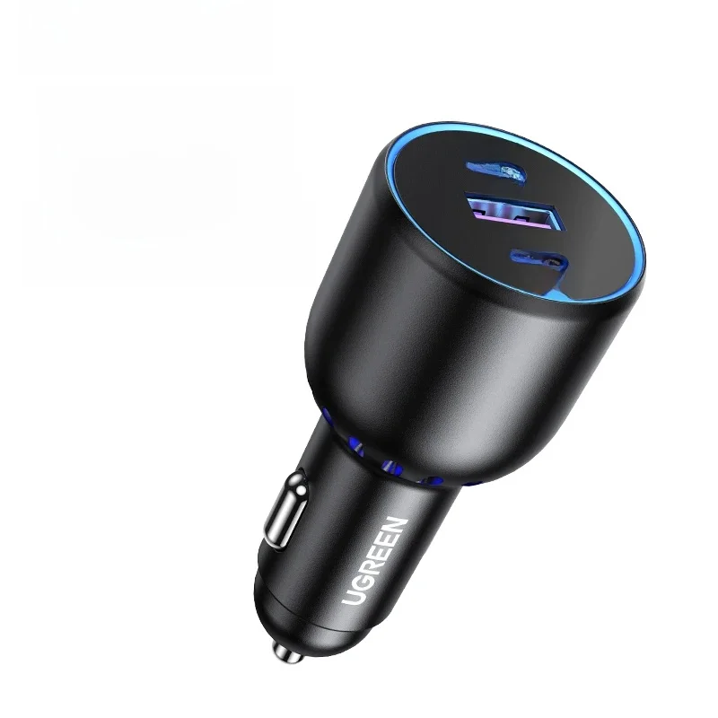 UGREEN 130W ładowarka samochodowa szybkie ładowanie PD3.0 szybki USB typ C telefon samochodowy opłata za iPhone 14 13 Pro Max laptopy tablet — zdjęcie produktu 7