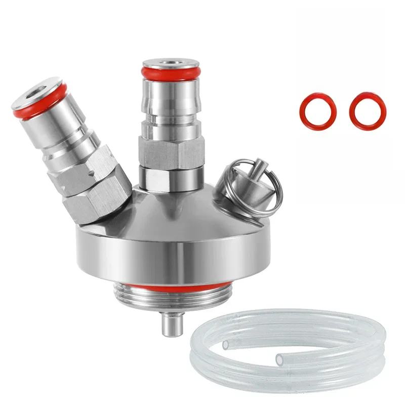 ELECQUEEN  Mini beczka, Mini Growler z silikonowym wężem 30cm, idealna włócznia do pikniku na imprezę — zdjęcie 2