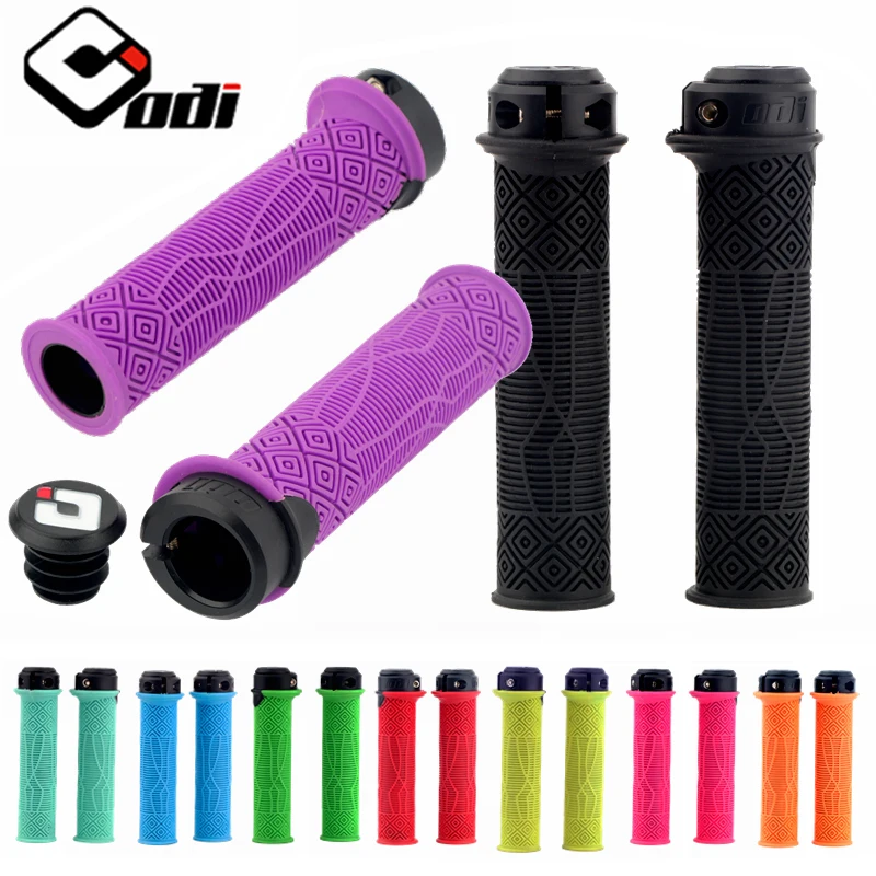 ODI mtb grips lock on 135mm Handle bike Rubber Mtb cuffs Antislip 22.2mm grip cover for Road BMX Folding bike cycling parts