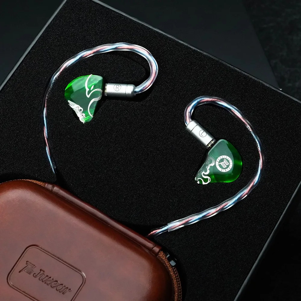 JUZEAR X Z Bewertungen SWOOP Defiant 1DD+3BA Hybrid In-Ear-Kopfhörer HiFi-Musik-Headset mit 3,5+4,4mm austauschbaren Steckern und Kabel – Detail 14