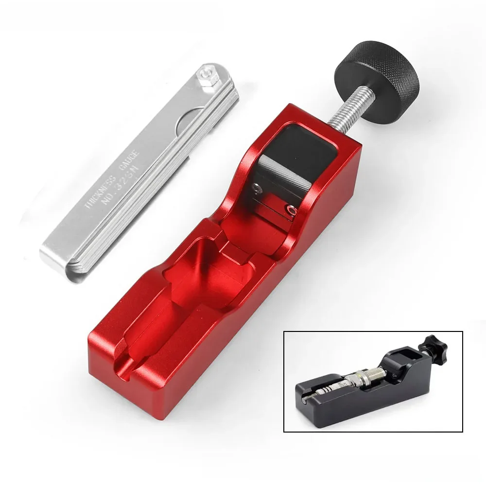Universele Aluminium Bougie Spleetgereedschap En Voelermaat Voor De Meeste 10Mm 12Mm 14Mm 16Mm Bougies - afbeelding 2