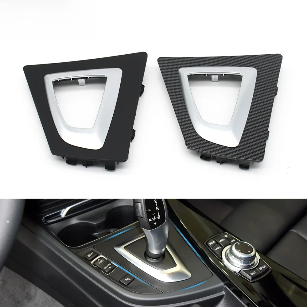 LHD RHD Samochodowa osłona dźwigni zmiany biegów Osłona dźwigni zmiany biegów Do BMW serii 3 4 F30 F31 F34 F35 F32 F33 F36 51169234131 — 2