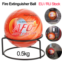 0.5KG Fire Extinguisher Ball Environmental Harmless Dry Powder Automatic Fireball With Bracket For Sockets Distribution Box Cars