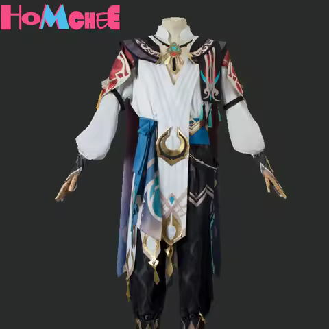 Kaveh Cosplay Genshin Costume Wig Halloween Anime Game Kaveh Impacto Genshin Cosplays Costumes Male