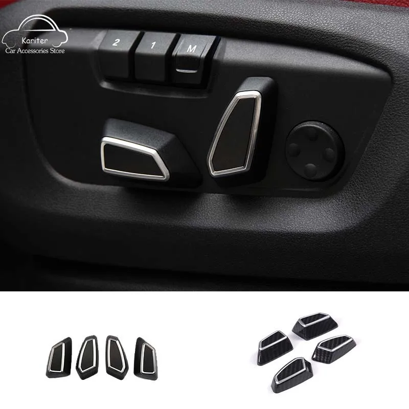 

For BMW 1/3/4/5 Series F10 F20 F30 X3 X4 F25 F26 X5 X6 F15 F16 ABS Seat Adjustment Button Cover Decorative Sticker Accessories