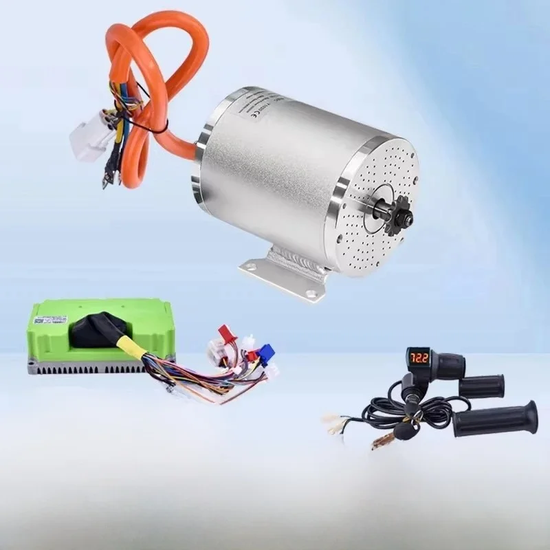 AliExpress kun ray Electric Brushless Motor with Fardriver Controller, Ebike Motor Kit, DC Motor, E-Scooter, Go-Kart, 48V, 72V, 3000W, 2000W