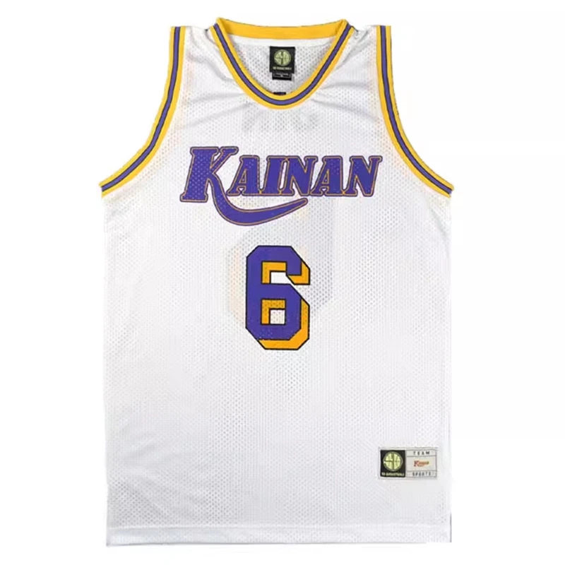 Anime Shohoku School Basketball Team Jersey Slam Dunk Anime Cosplay Costume Shinichi Maki Jersey Tops Shirt Sports Wear Uniform