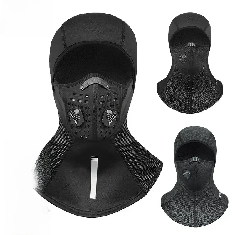 AliExpress X-TIGER Winter Cycling Mask Ski Mask Dust-Proof Cycling Mask with Filter Windproof Full Face Mask Balaclava Ski Skate Hat