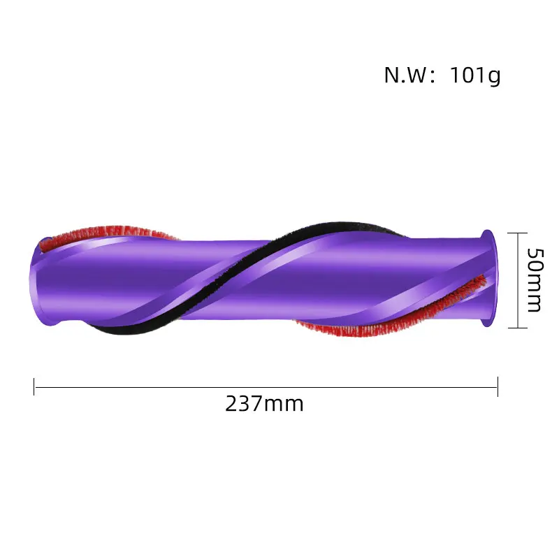 เปลี่ยนแปรงลูกกลิ้งแปรงบาร์สำหรับ Dyson V10ไร้สายเครื่องดูดฝุ่นอุปกรณ์เสริม969569-01