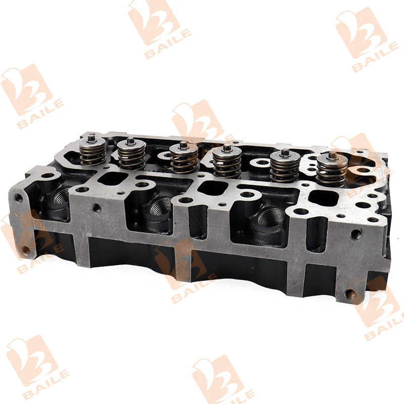 3TNV70 Cylinder Head With Valves For Yanmar Engine