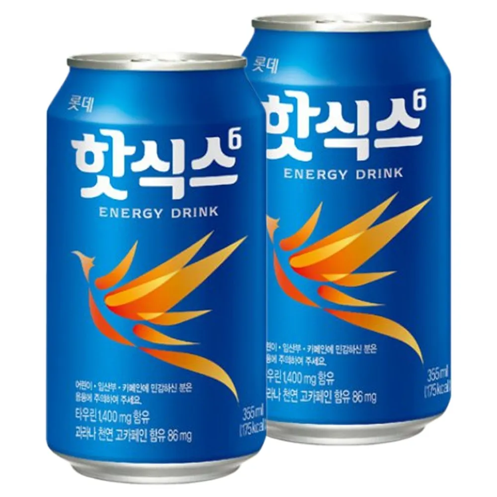 Lotte Hot6 355 ml x 24 Can