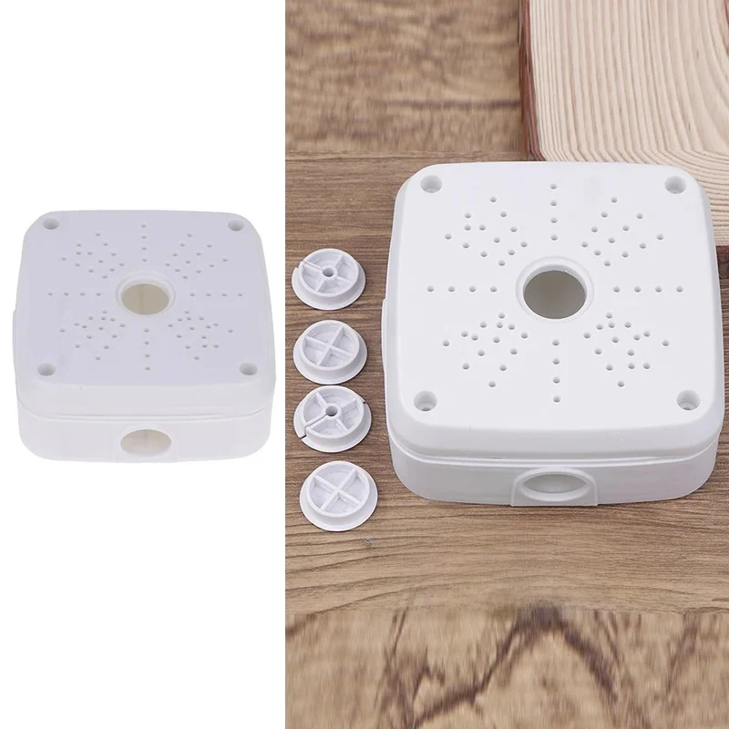 Boîte de jonction de Base de caméra de sécurité, boîte électrique universelle de caméra de Surveillance Cctv, boîte de jonction étanche en plastique
