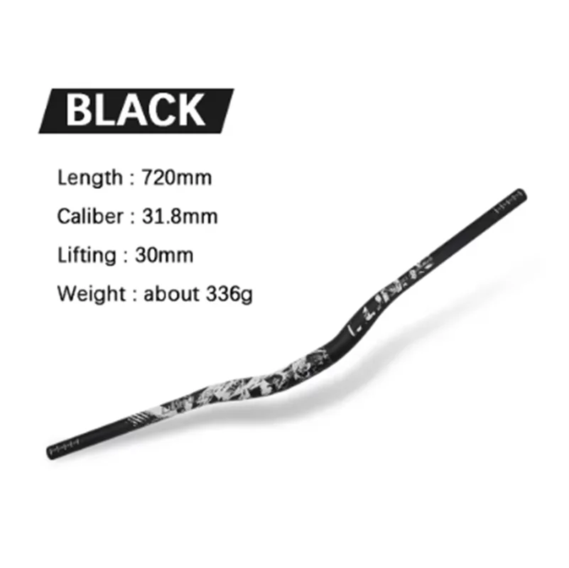 

BMX Mountain Road Cycling Parts MTB Bicycle Swallow-shaped Handlebar,31.8*720MM,Ultralight Bike Handle Accessories