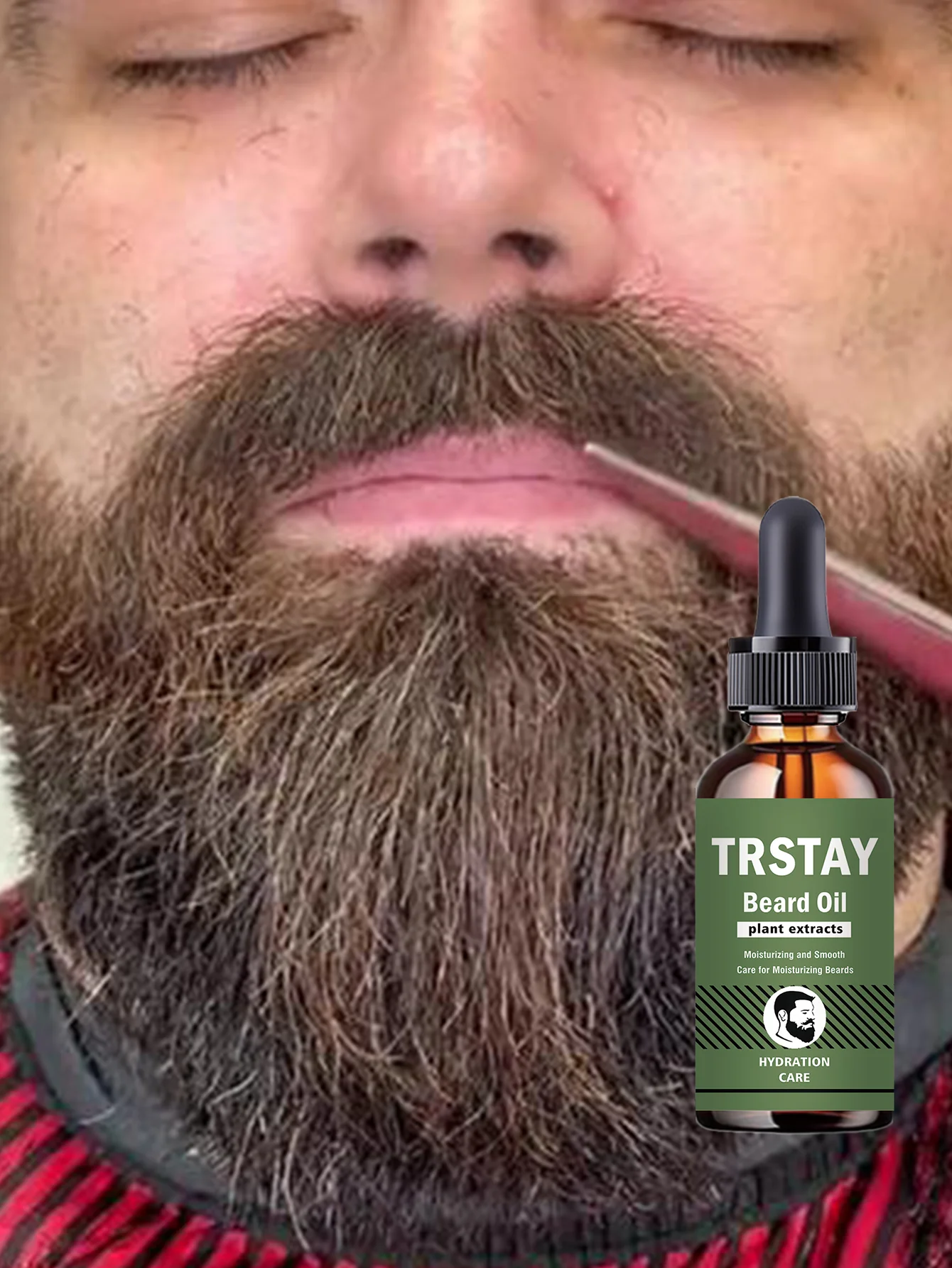 Premium Beard Oil for Men Moisturize and Strengthen Hair Strands Promotes Healthy Growth Reduces Frizz for Dense Appearance Easy - Image 5