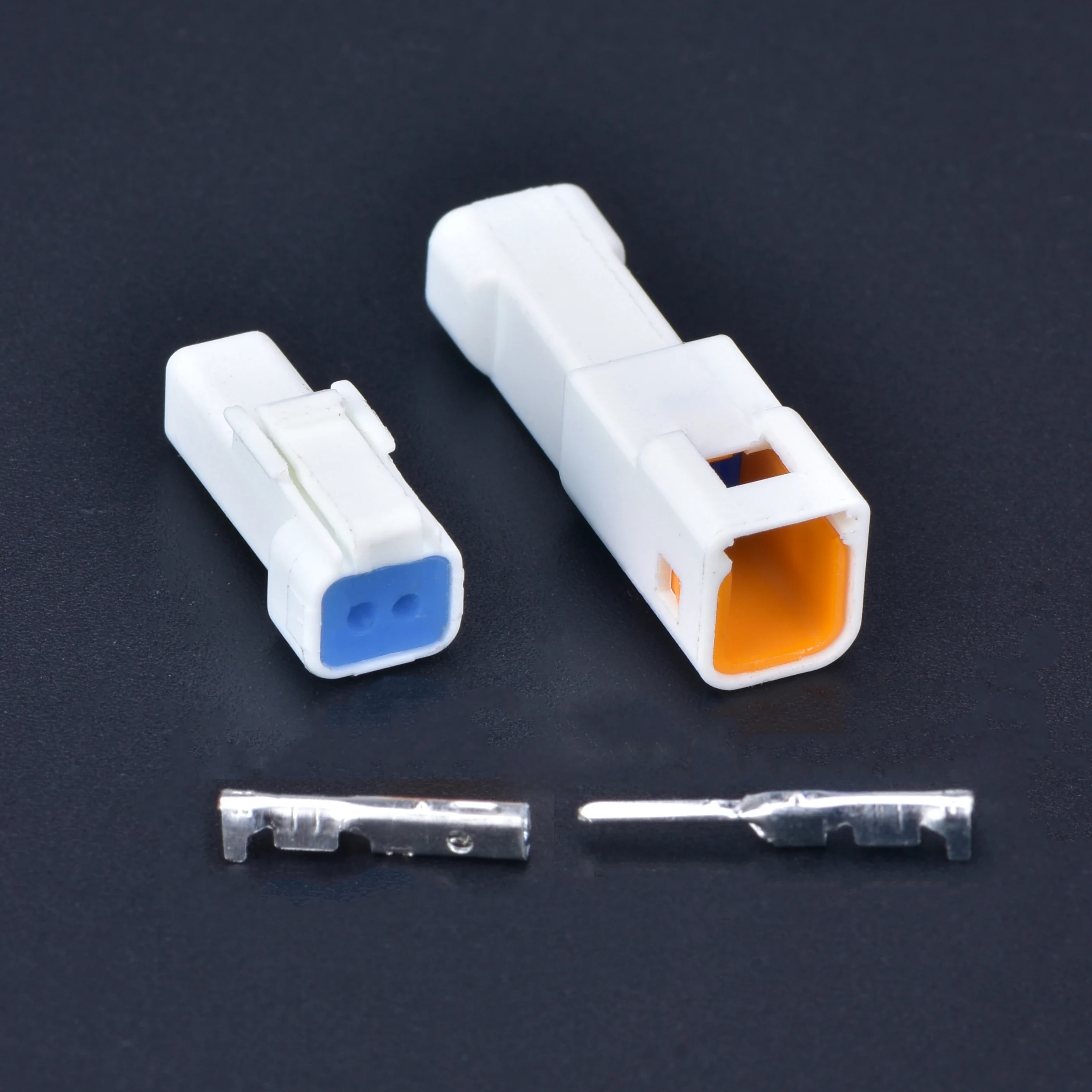 5 ensembles de connecteurs de câbles automobiles étanches à 2 broches JWPF, mâle ou femelle, type Butt Plug 02R-JWPF-VSLE-S 02T-JWPF-VSLE-S