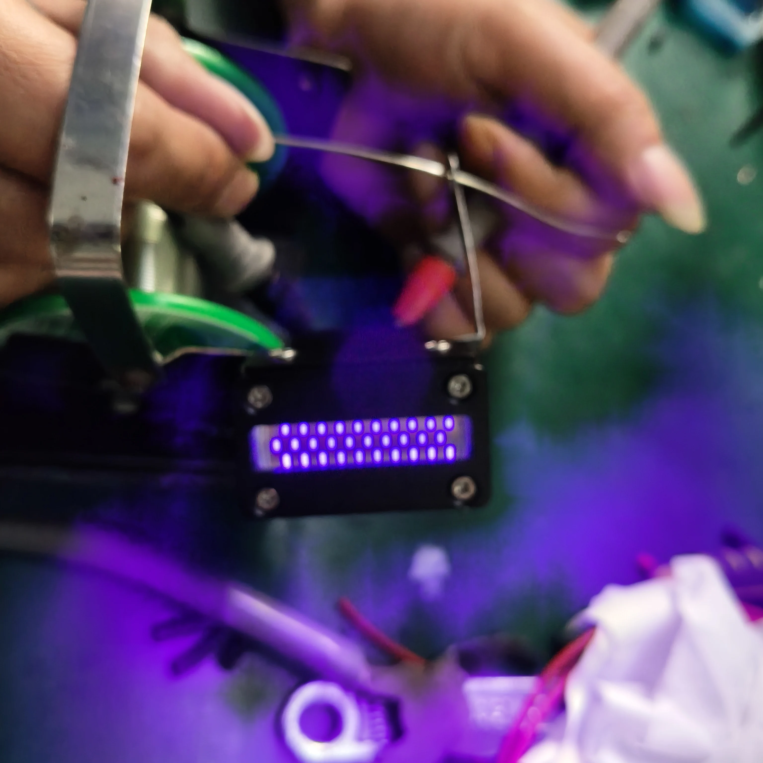Integrated COB UV Curing Lamp 12W/cm² 360–420nm for Small UV Printer Ink and Varnish Curing
